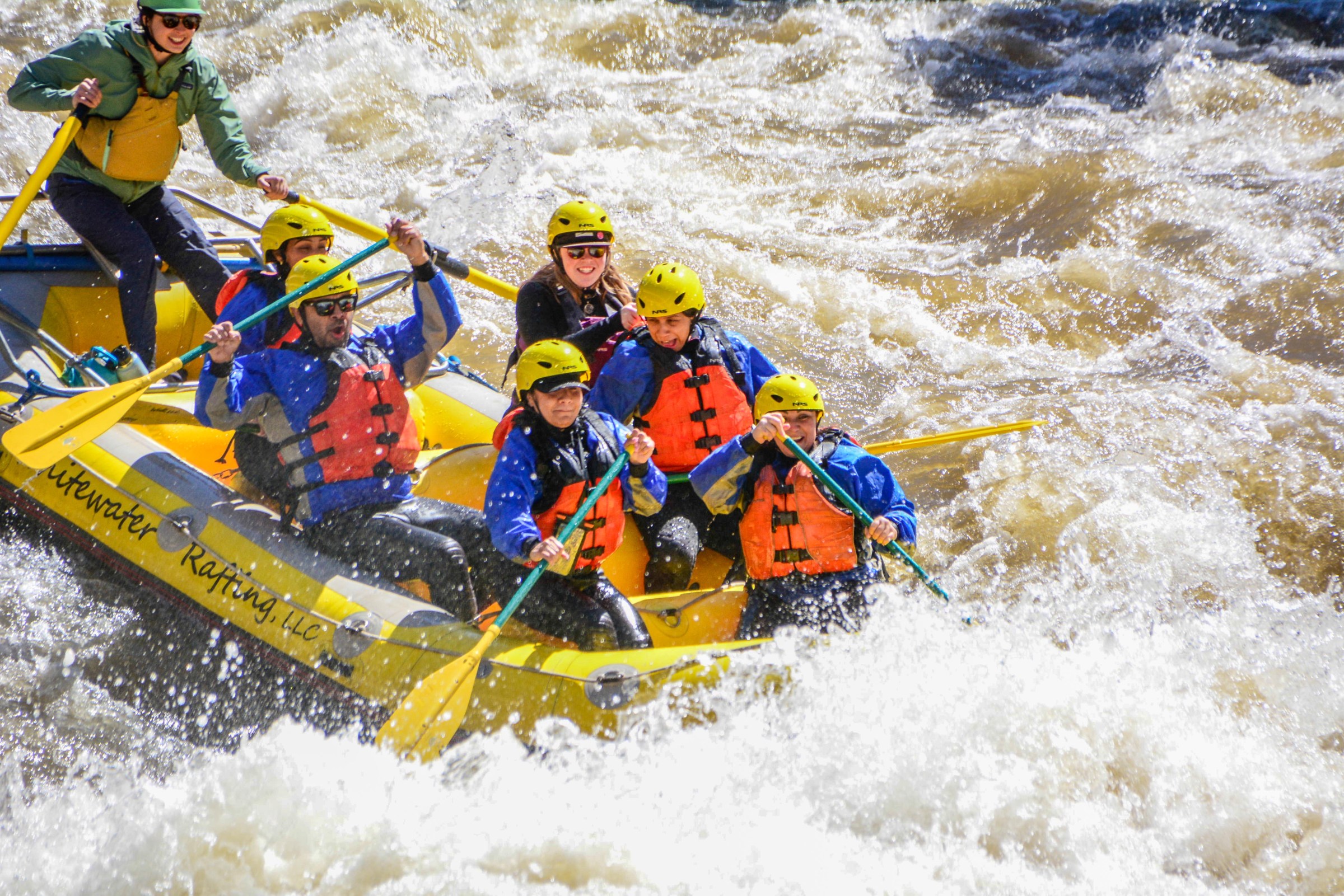 whitewater rafting